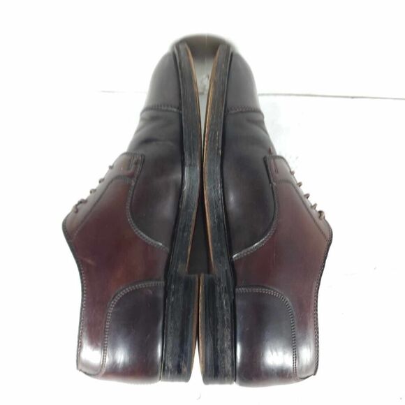 Alden Men's US 7B/D Brown Shell Cordovan Cap Toe Derby Oxford Shoes - Picture 9 of 16